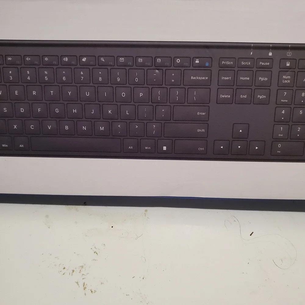Wireless Keyboard and‎ Mouse Combo Slim Full Size Ergonomic for Computer Laptop